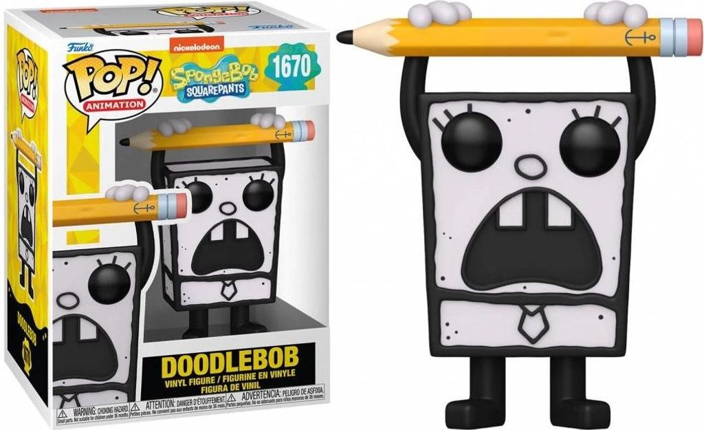 Funko Pop! Spongebob Squarepants Doodlebob 1670 Immagine del prodotto 