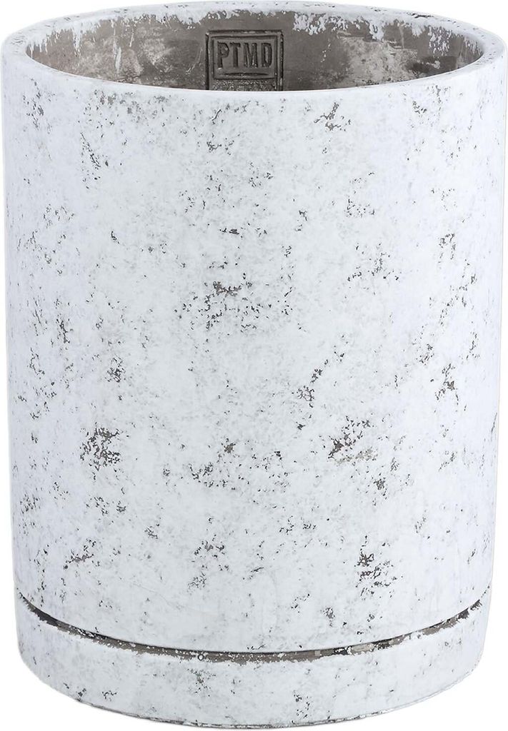 PTMD - Topf Vik - Weiß - 20x20x25cm
