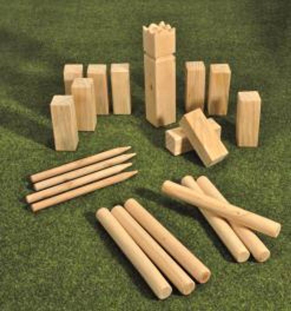 HI Outdoor-Kubb-Spiel Holz Produktbild 6