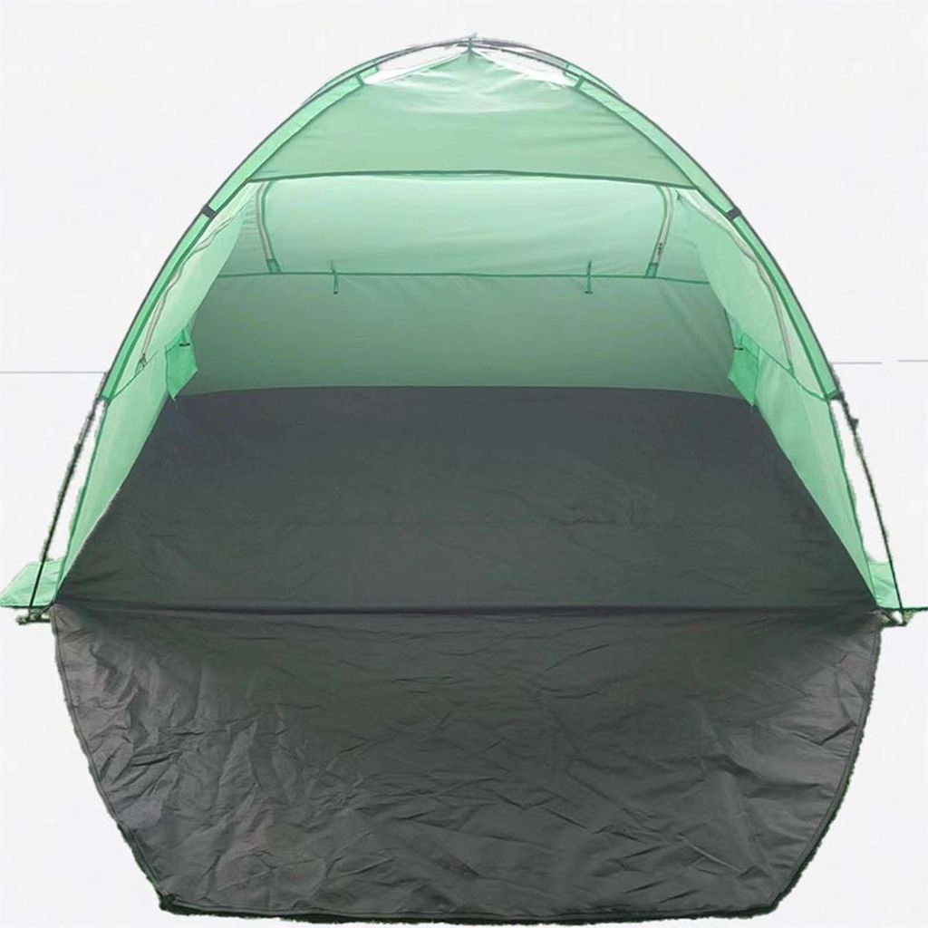 ZELURXX Sofort Aufklappbares Strandzelt UV-Schutz UPF50+ 1-2 Personen, Winddicht, Atmungsaktiv, Tragbar, Wasserdicht, Camping, Outdoor