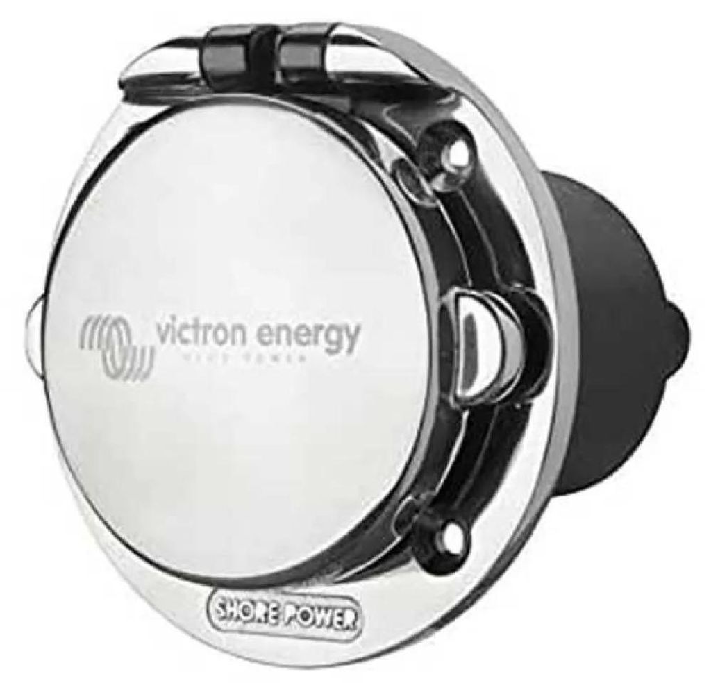 Victron Energy Steckdose Mit Abdeckung 16a Silber  Silber Produktbild 