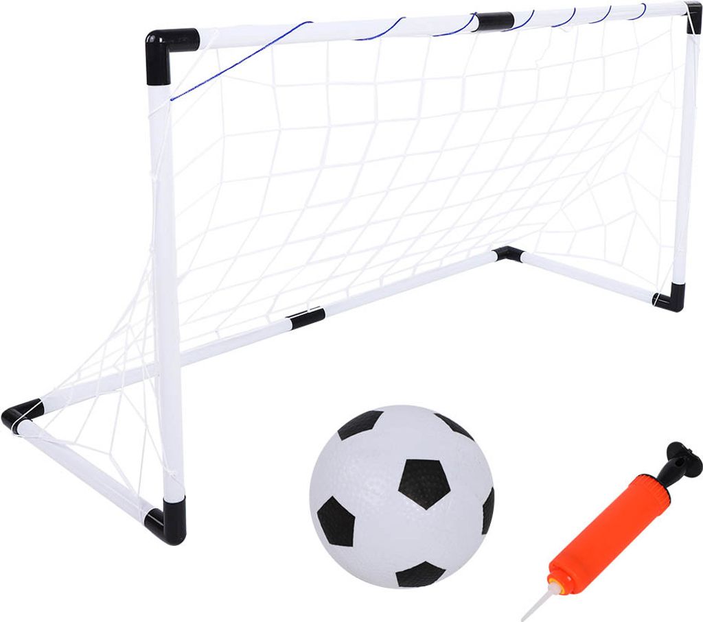 Fußballtor, weißer langlebiger Fußball für Kinder Training