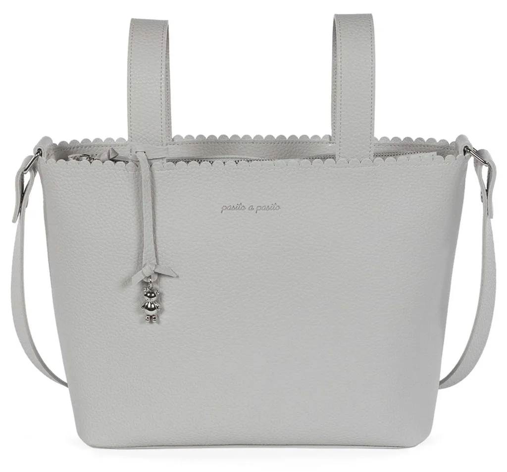 Sac organisateur de poussette Crossbody Icon Gris - Design Chic