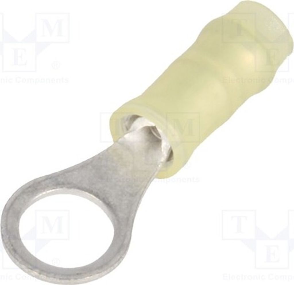 2x Ringkabelschuh M3,5 Ø: 3,68mm 0,129÷0,326mm2 Klemmverbindung 323915 Isolierte