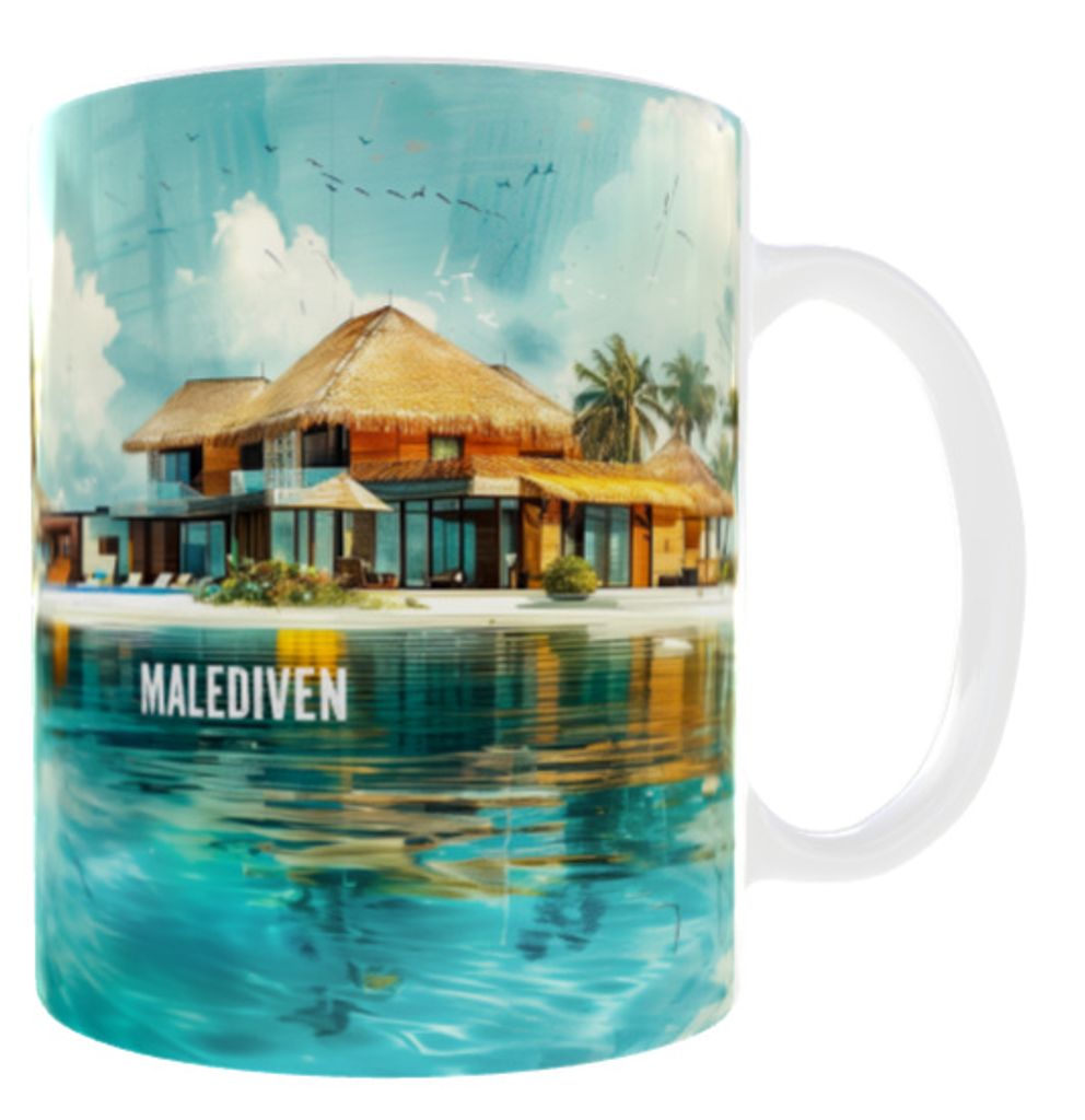 Becher 300ml Malediven Holiday Travel Kollektion Produktbild 