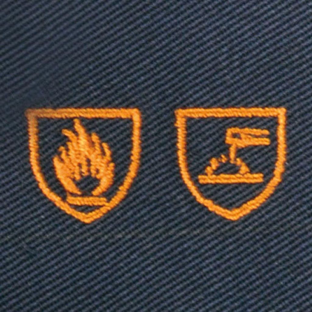 Cofra Schweißerhose, flammhemmend, 100% Denim-Baumwolle 58 Cofra Schweißerhose, flammhemmend, 100% Denim-Baumwolle 58