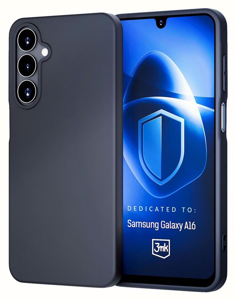 3mk Matt Case für Samsung Galaxy A16 - Schwarz