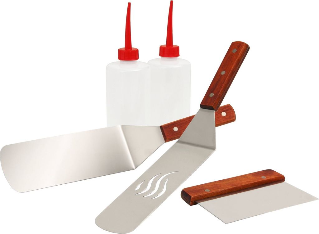 BBQ-Toro 5dílná sada příslušenství ke grilu plancha z Obrázek produktu 1