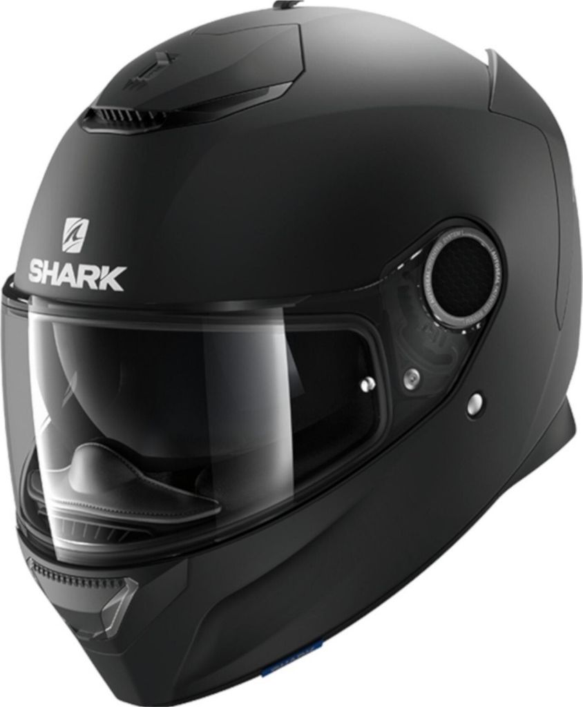 Shark Spartan Blank Mat Helm, schwarz matt, XS (53/54)