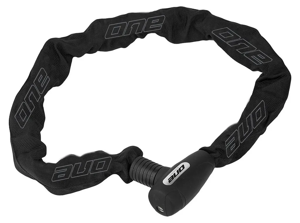 Chaîne antivol vélo 6 mm 90 cm robuste avec gaine de protection textile