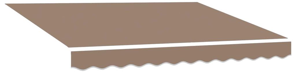 vidaXL Tessuto di ricambio per tende da sole, color taupe, Immagine del prodotto 