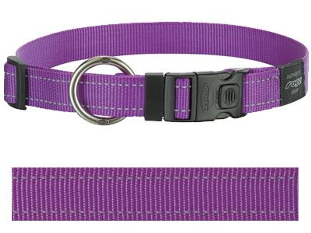 Rogz Classic Hb05-e Hunde Halsband Lila XL Lila XL
