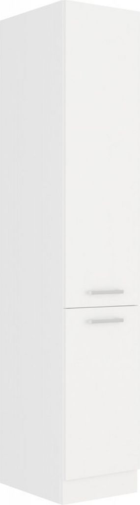 EKO White Hochschrank 40 cm Weiss matt Küchenzeile Produktbild 
