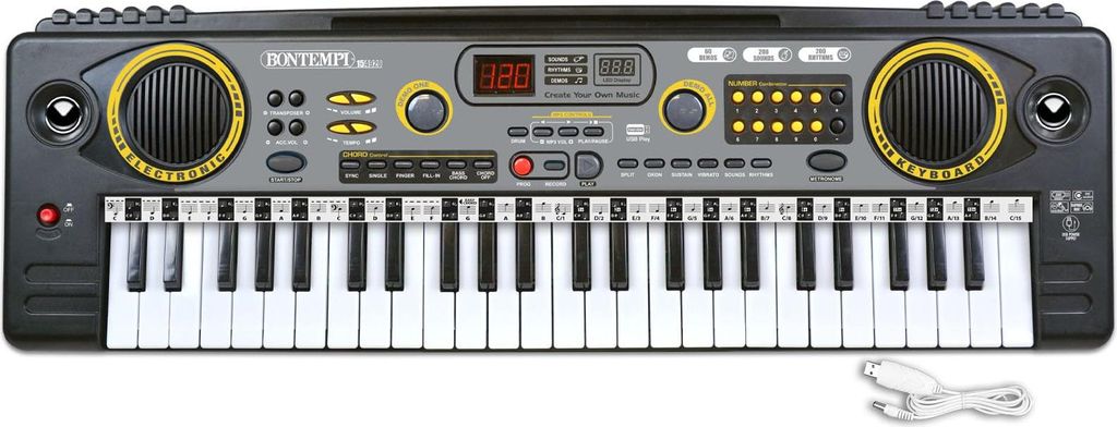 Klawiatura Cyfrowa Bontempi Z 49 Klawiszami Midi Zdjęcie produktu 