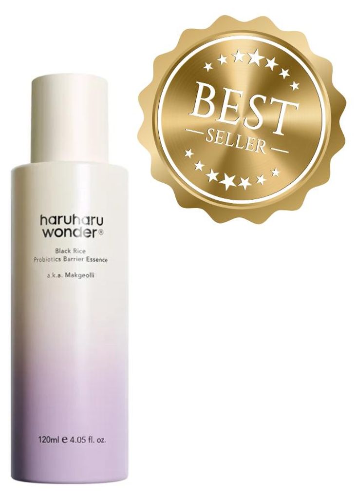 Haruharu Wonder Black Rice Probiotics Barrier Essence – zklidňující pleťová esence – 120 ml – obrázek 1