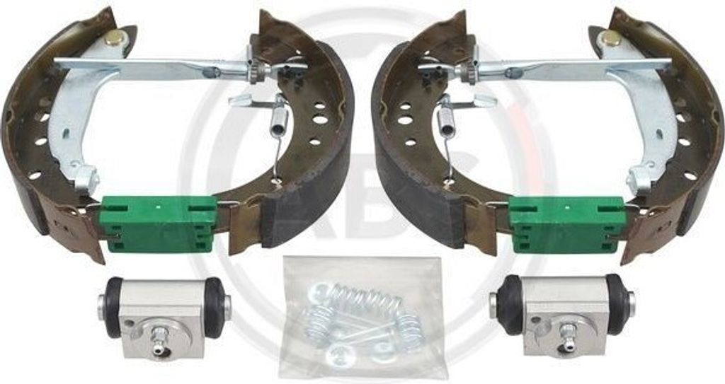 A.B.S. Bremsensatz Trommelbremse Hinten für RENAULT Clio Produktbild 