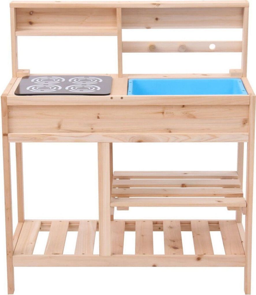 Spielküche Outdoor 69x92x31cm Matschküche Produktbild 2