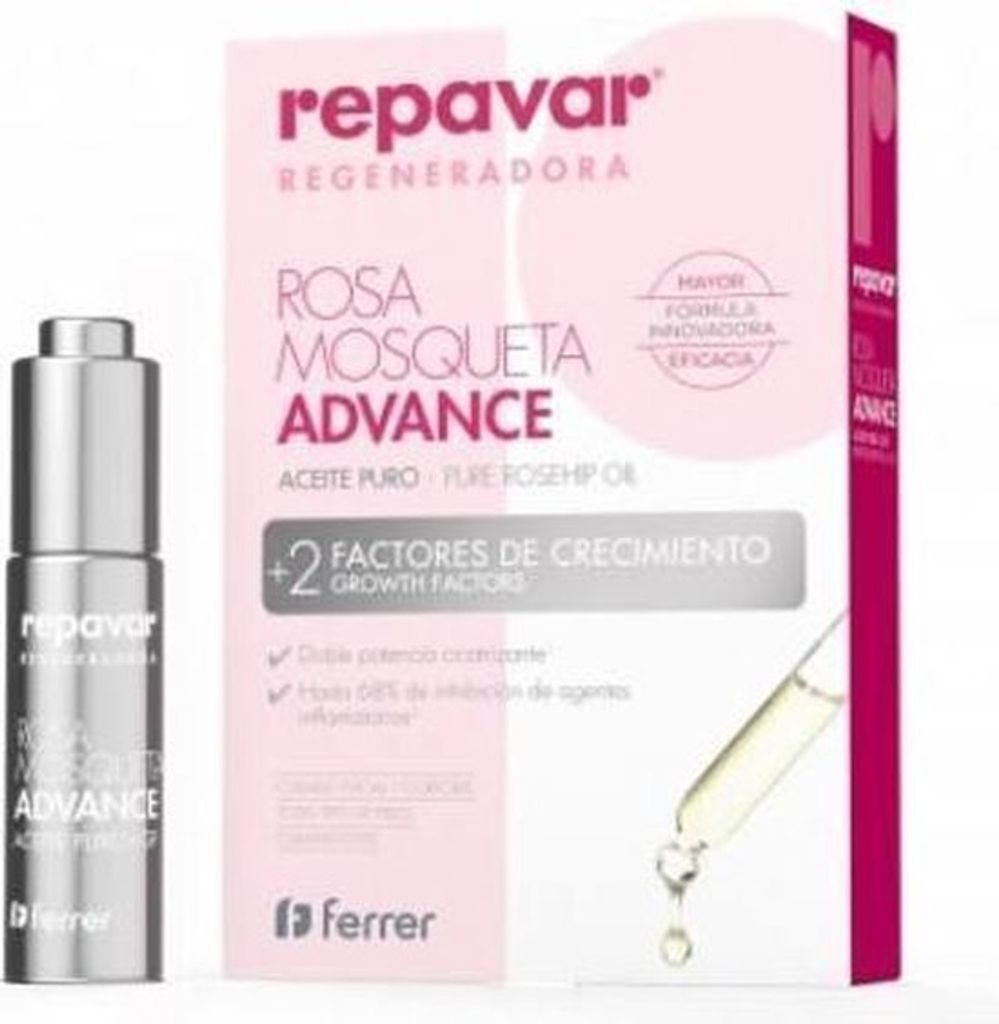Repavar Regenerate Pure Rosehip Oil 15ml