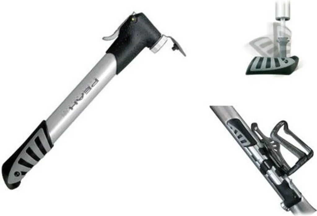 Pompe Topeak DX II argent TPD-3S avec système Double Action innovant