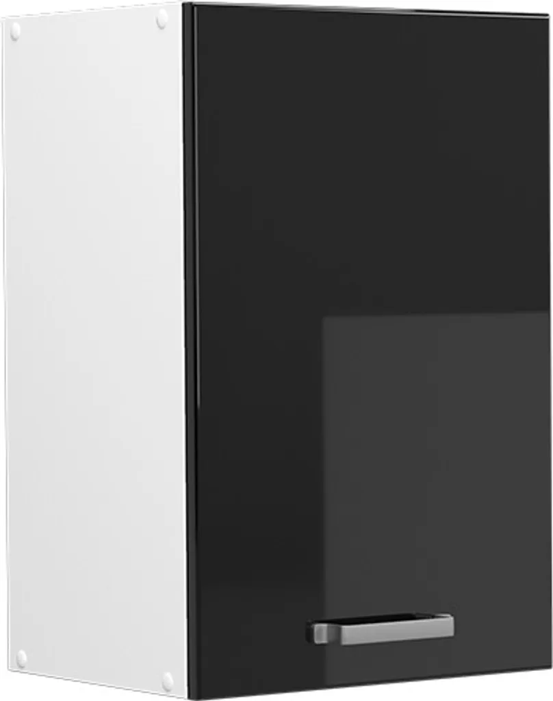 Pensile Cucina Vicco R-Line 40 cm Nero Lucido - Arredo Modulare