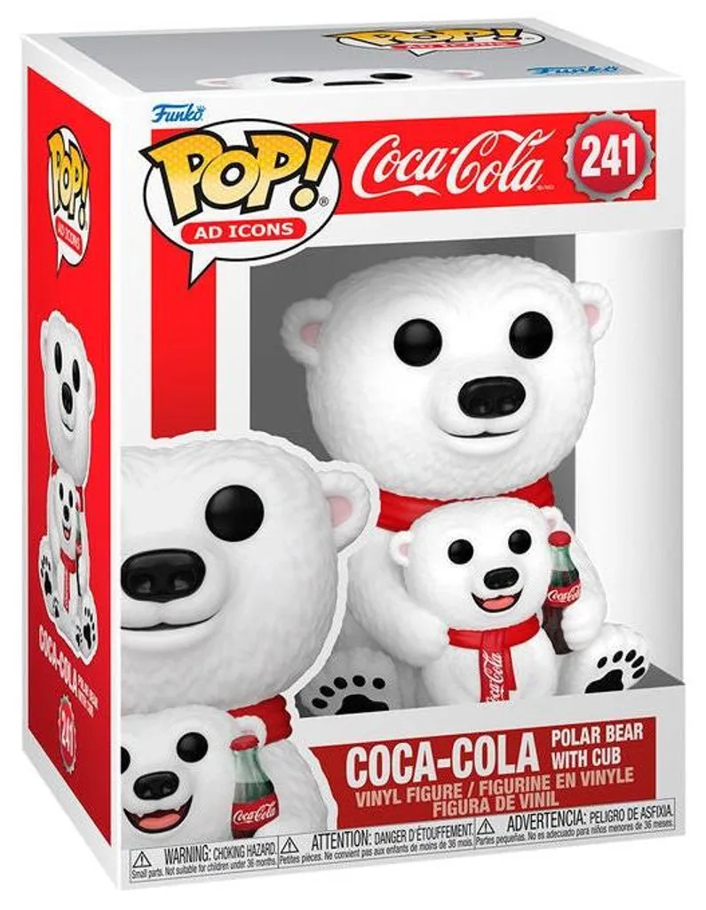 Décoration Hivernale Ours Polaire Coca-Cola - Égayez votre Intérieur