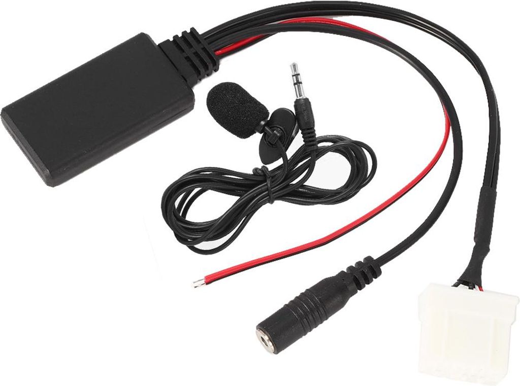 Auxin -Kabel -Adapterauto Bluetooth 5.0 Mikrofonanpassungen für Mazda 2 3 5 6 RX8