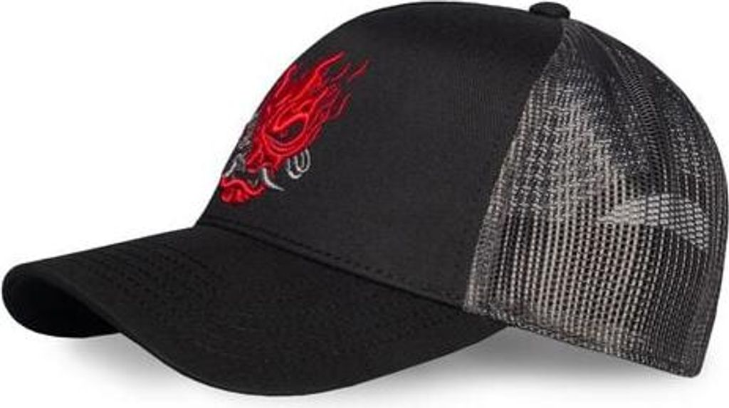 Cyberpunk Cap Uni Samurai schwarz Standard