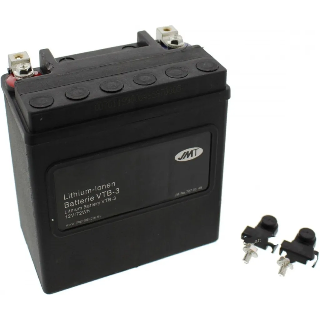 Batterie JMP VTB-3 Lithium-ion pour Harley Davidson Sportster XL 883 1200