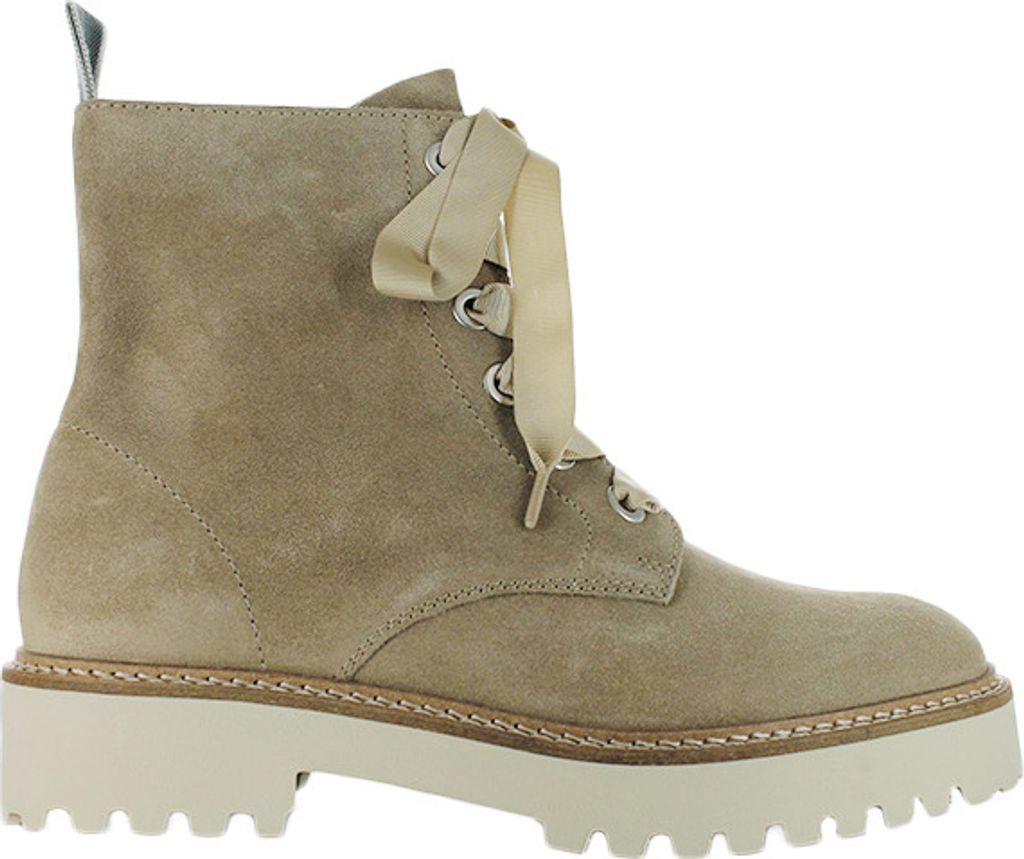 Marc O'Polo Damen Stiefel aus beigem Leder 37,5