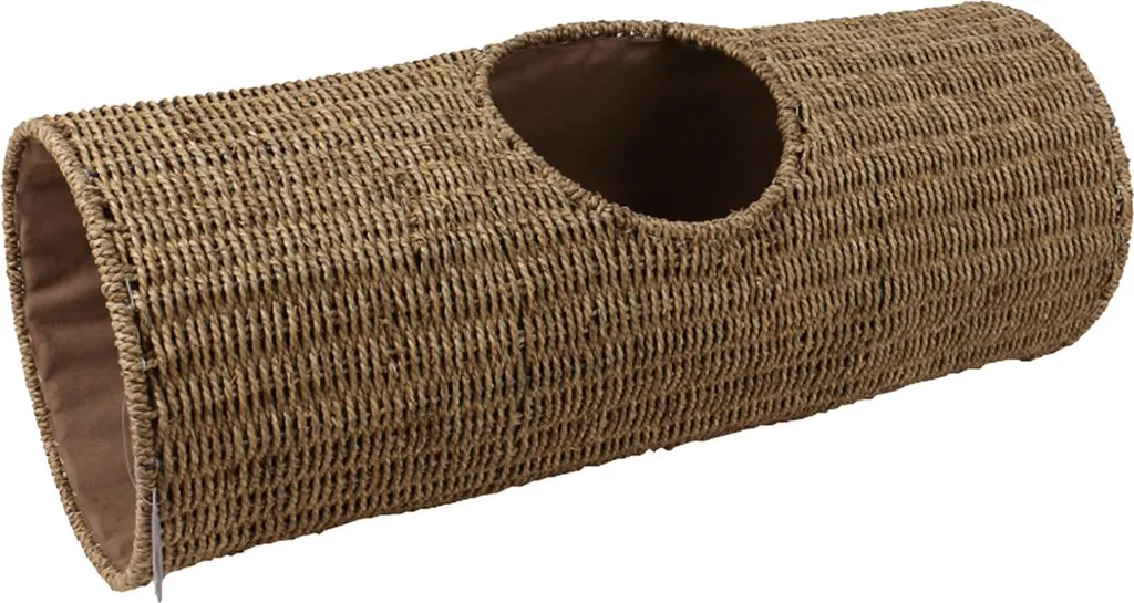Tunnel de jeu pour chat en fibres naturelles Laguna Duvo+ robuste