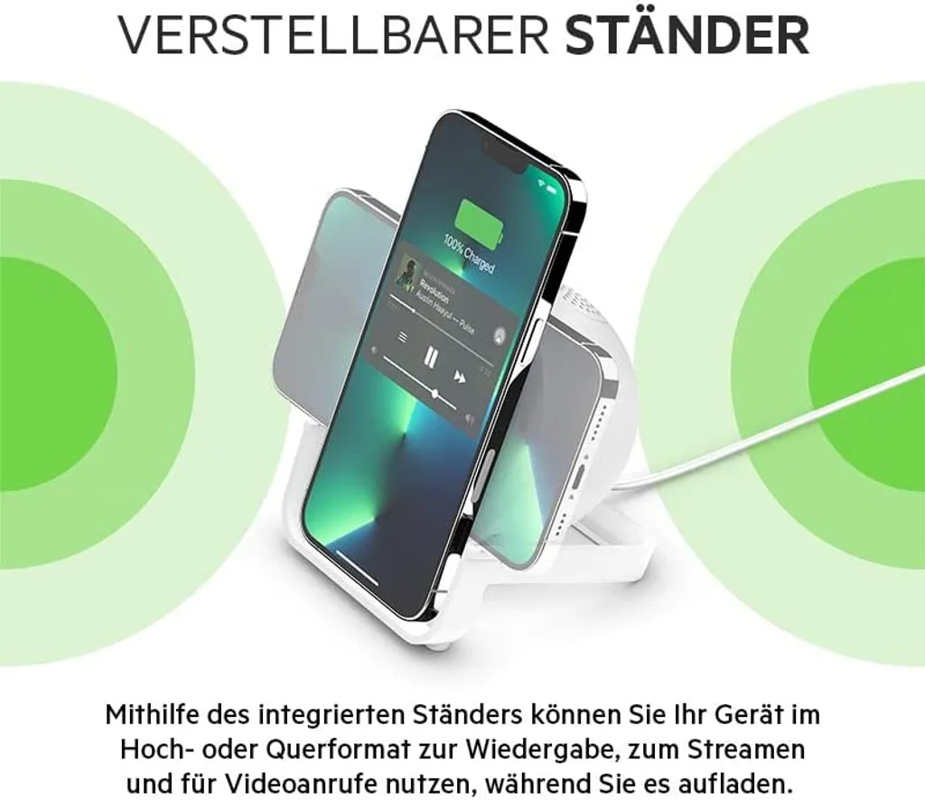 Belkin SoundForm Charge: Speaker Bluetooth con Ricarica Wireless 10W - 14