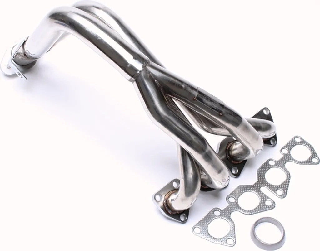 Collecteur inox avec raccord Lambda pour Saxo VTS et Peugeot 106 16V