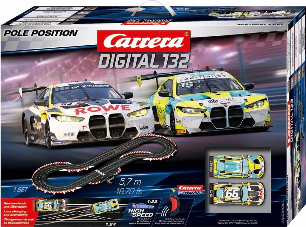 Carrera Pole Position 1:32 Circuit de Course Électrique avec Voitures - 3
