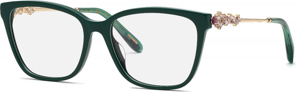 Chopard VCH361S Verde foresta pieno lucido 55/16/145 Damen Brillen