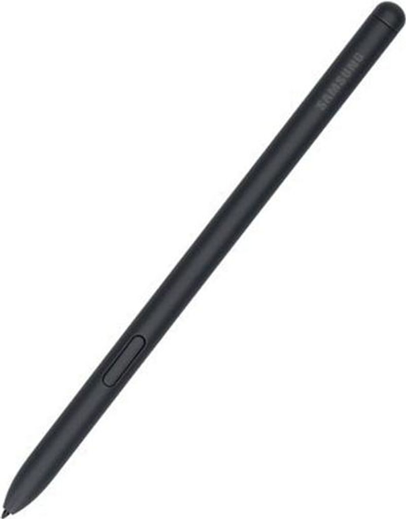 A black Samsung S Pen stylus is shown against a white background.