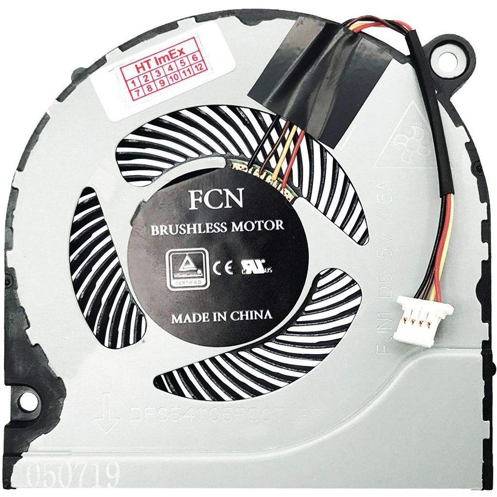 CPU version 1 - Lüfter Kühler 4-Pin stecker FAN cooler für Acer Aspire 5 A515-51