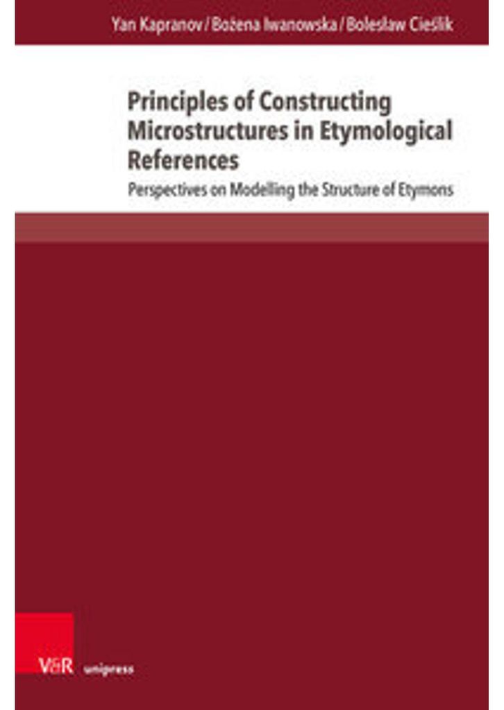 Principles of Constructing Microstructures in Etymological References