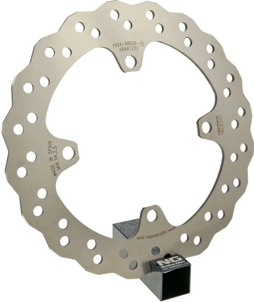 Disque de frein pétale arrière compatible Kawasaki KXF et Suzuki RMZ
