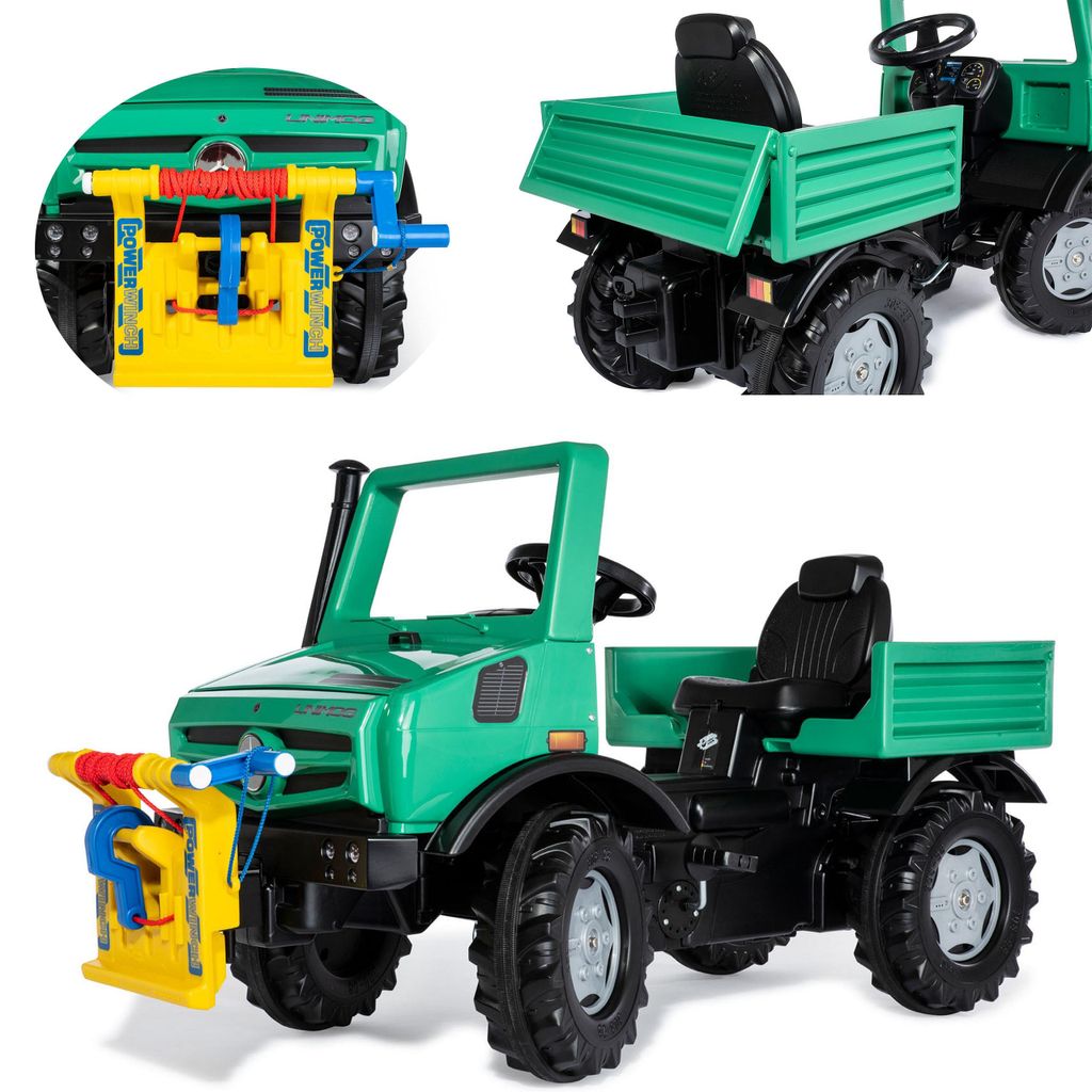 Rolly Toys RollyUnimog Forst  Mercedes-Benz  Treuil - Image du produit 