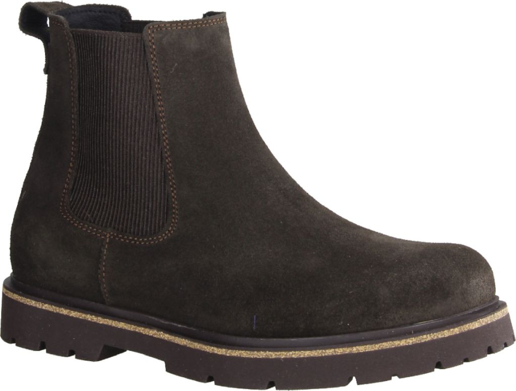 Birkenstock Chelsea Boots Highwood Slip On M LEVE Mocca Herren 31363637383035 Braun 44 EU