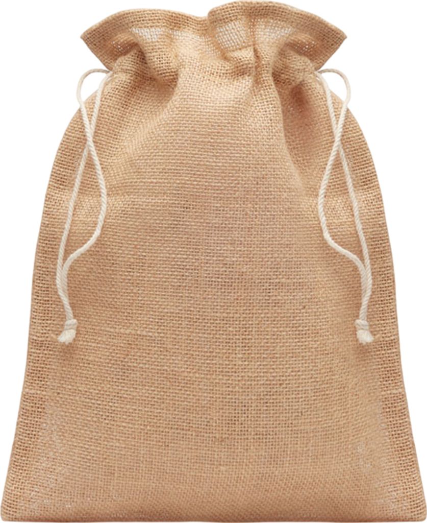 MidOcean - Geschenkbeutel, Jute MO1626 (22 cm x 14 cm) (Beige)