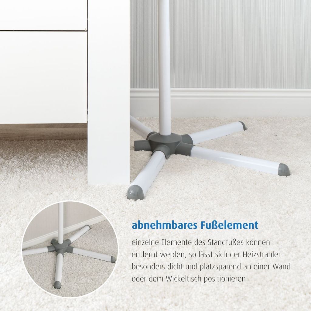 reer EasyHeat Flex Wickeltisch-Wärmestrahler, Produktbild 20