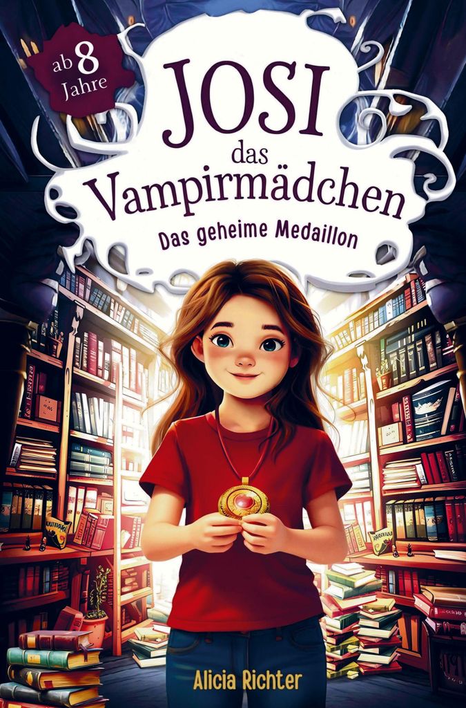 Josi das Vampirmädchen - Ein spannendes Kinderbuch ab 8 Jahren über Mut, Freundschaft und die Kraft, anders zu sein (Große Schrift für Erstleser)