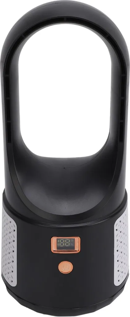 Petit ventilateur de table silencieux USB noir pour chambre et salon