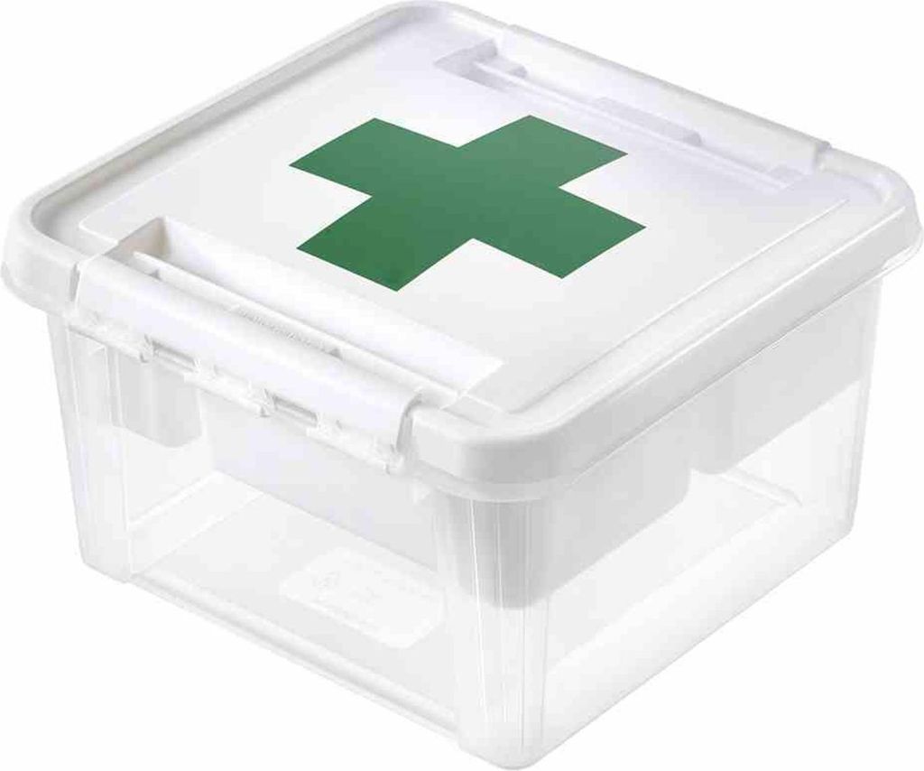 Boîte de premiers secours 8 l blanc SmartStore Deco 12 Image du produit 