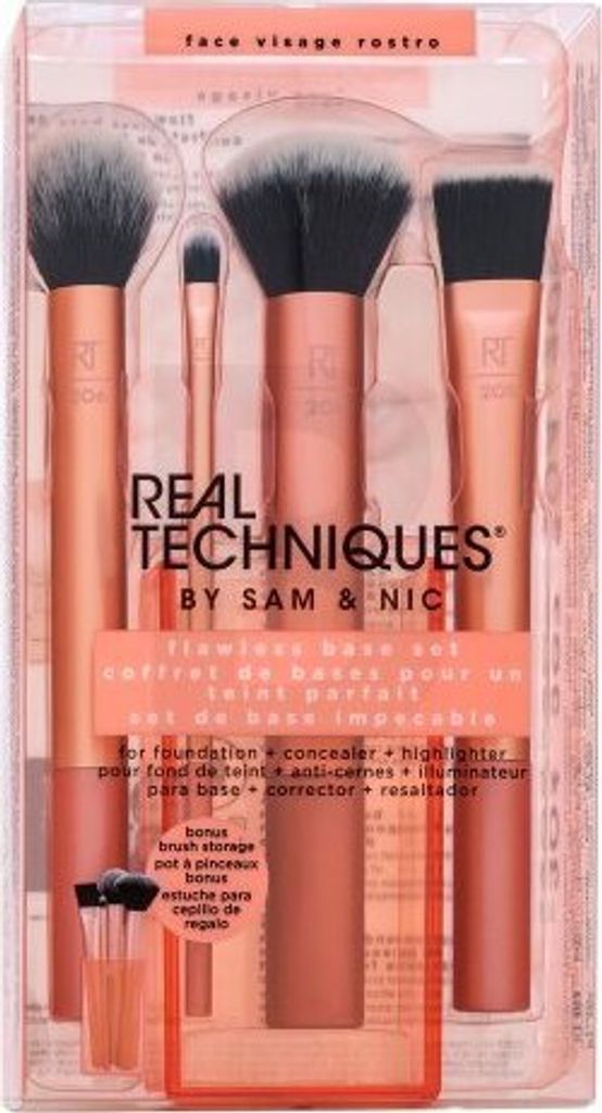 Real Techniques Flawless Base Set 5 pcs Pinselset
