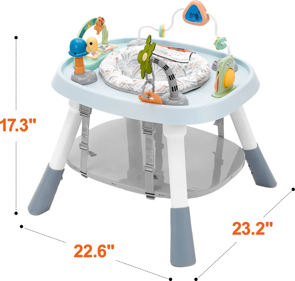 Table de jeu bébé évolutive et centre d'éveil interactif multi-fonctions - 8