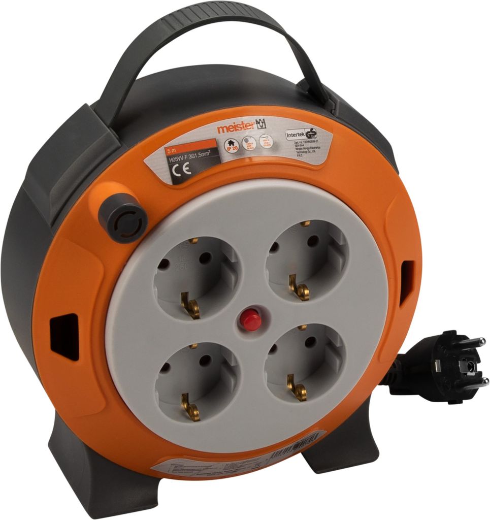 Meister Kabelbox H05VV-F3G1,5, IP20 5 m Kabel Produktbild 