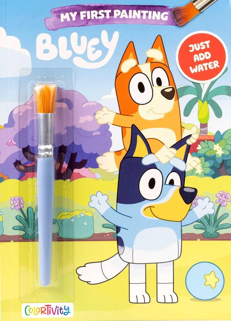 Bluey Colortivity: Mein erstes Gemälde