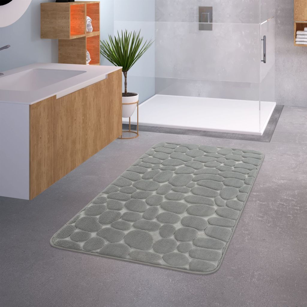 TT Home Badezimmer Badematte Duschmatte Rutschfest Waschbar Produktbild 